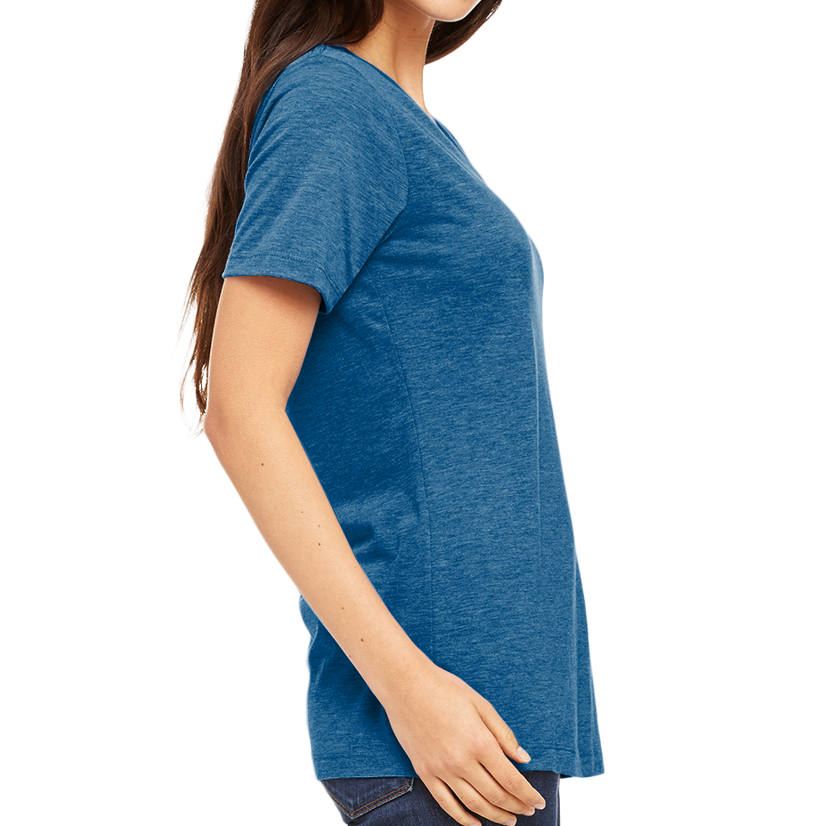 Ladies' Relaxed Jersey Short-Sleeve V-Neck T-Shirt galleryoftops
